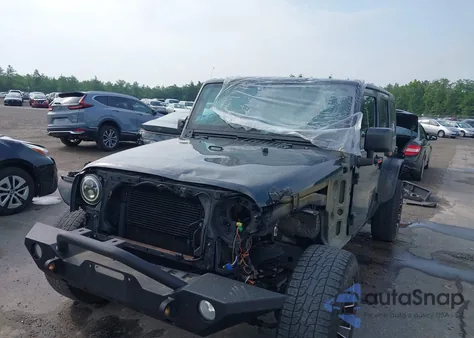 2016 Jeep Wrangler Unlimited Sport z USA, uszkodzony, nr VIN 1C4BJWDG4GL226180